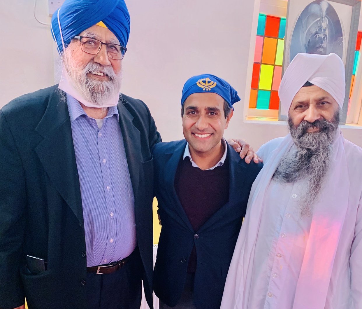 Rehman visits Byron Road Gurdwara in Gillingham | Rehman Chishti