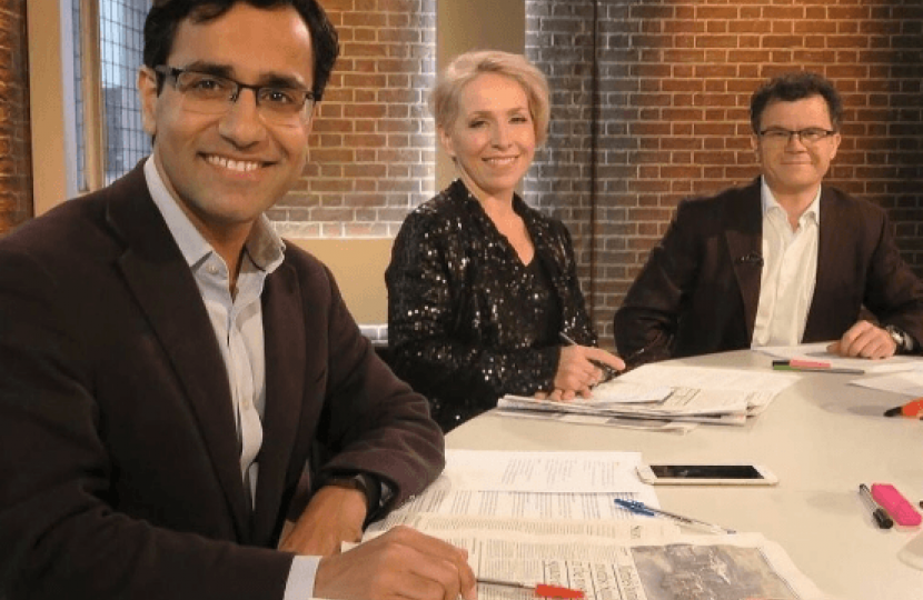 Rehman on The Wright Stuff