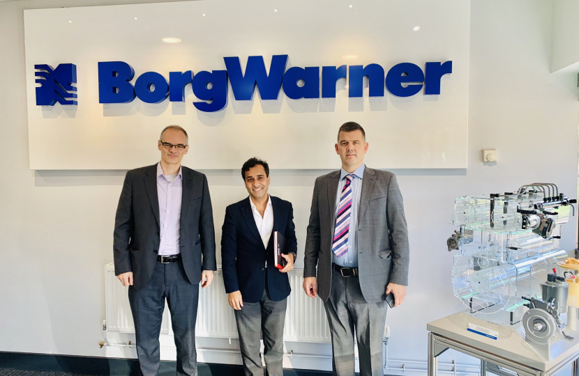 Rehman at BorgWarner