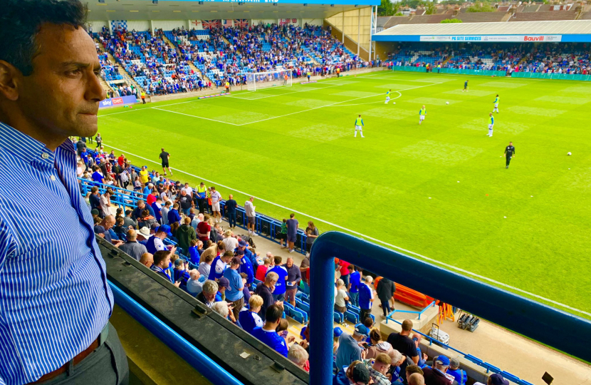 Rehman at Gillingham FC