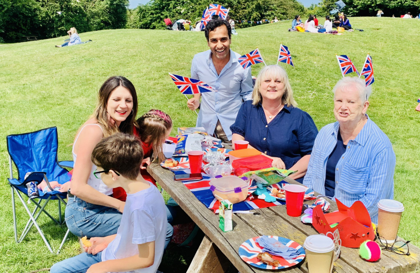 Rehman at Jubilee celebrations