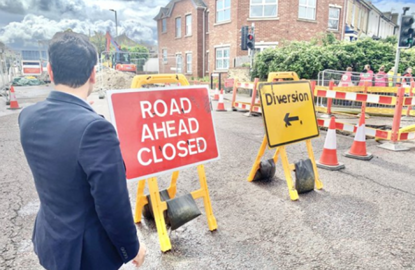 Rehman Gillingham roadworks