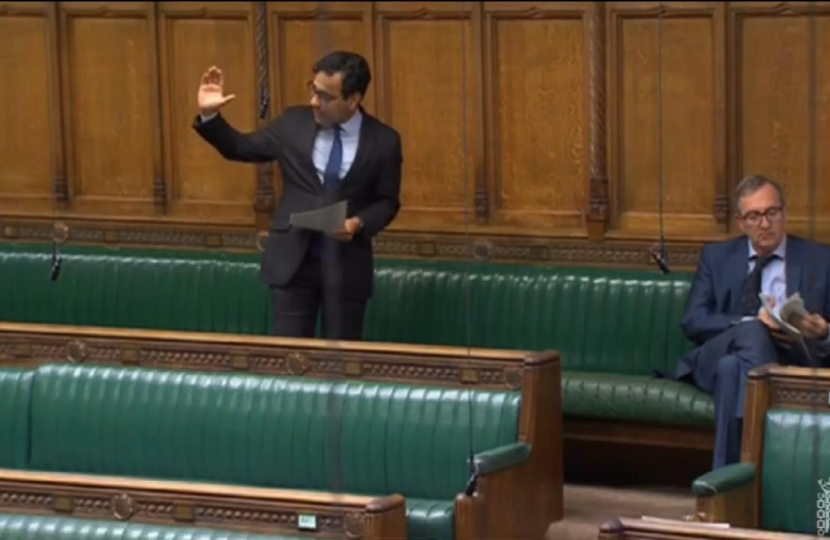 Rehman in parliament