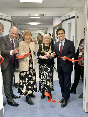 Rehman opening the Food Innovation Centre