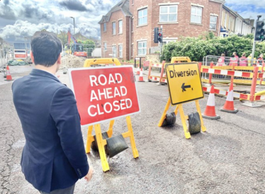 Rehman Gillingham roadworks