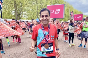 Rehman London Marathon