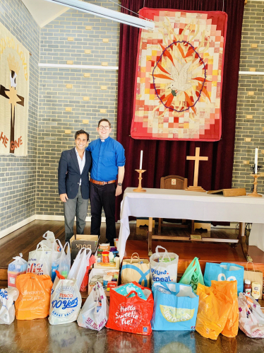 Rehman at Holy Trinity Church Twydall